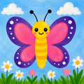 Butterfly Kids Kit (5x7)