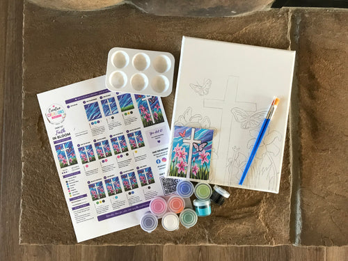 Faith in Bloom Paint Kit (8x10)